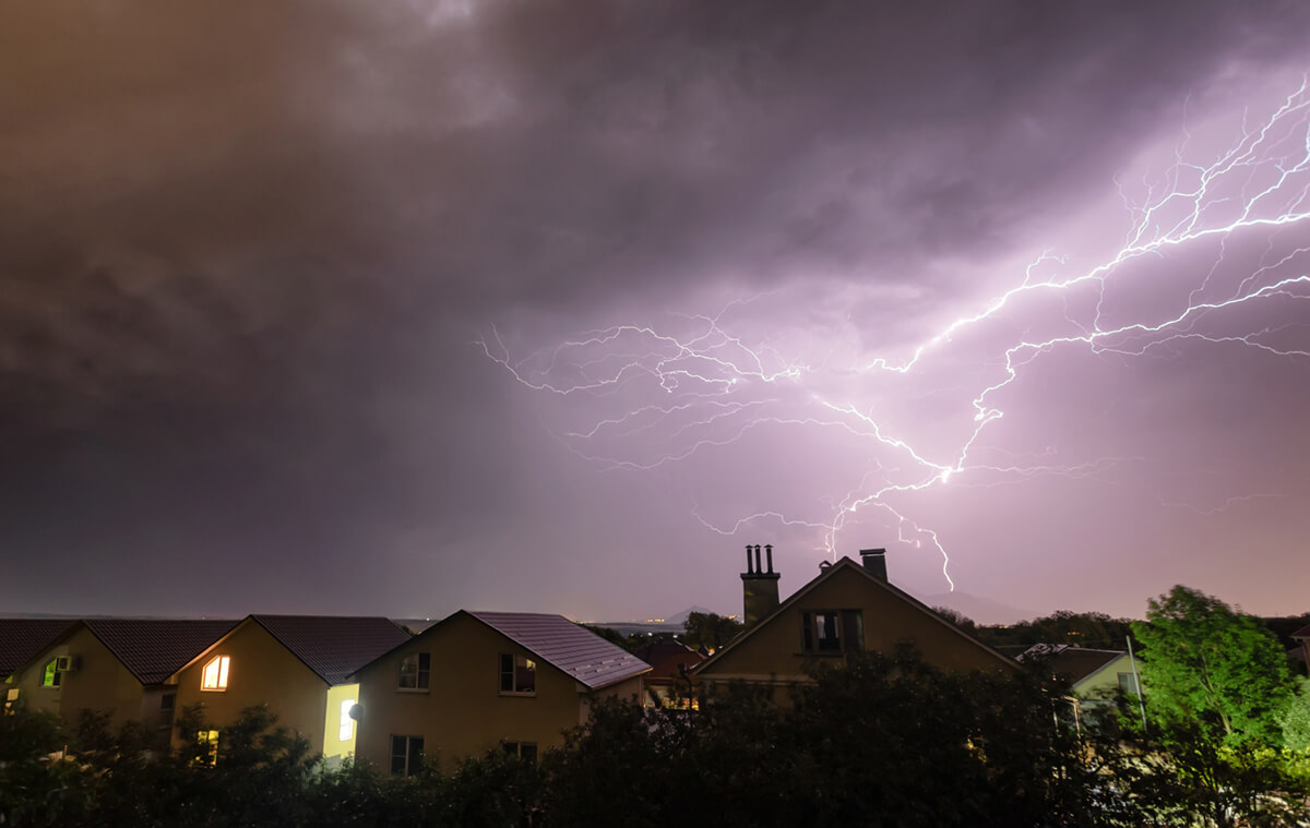 What Happens When Lightning Strikes a Metal Roof?